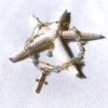 Aquamarine rosary double strand bracelet - Image 4