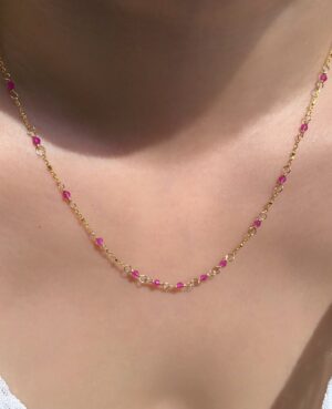 ruby necklace