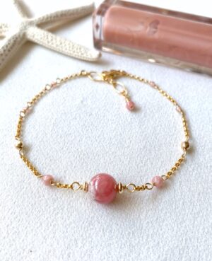 rhodochrosite bracelet