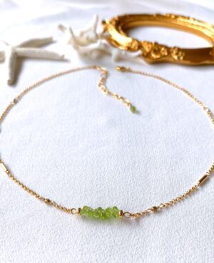 Peridot necklace