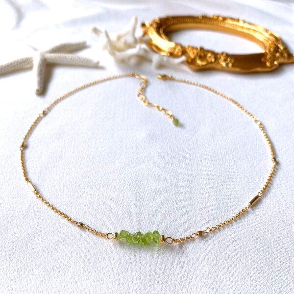 Peridot necklace