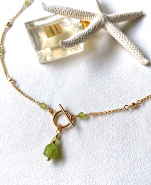 peridot necklace