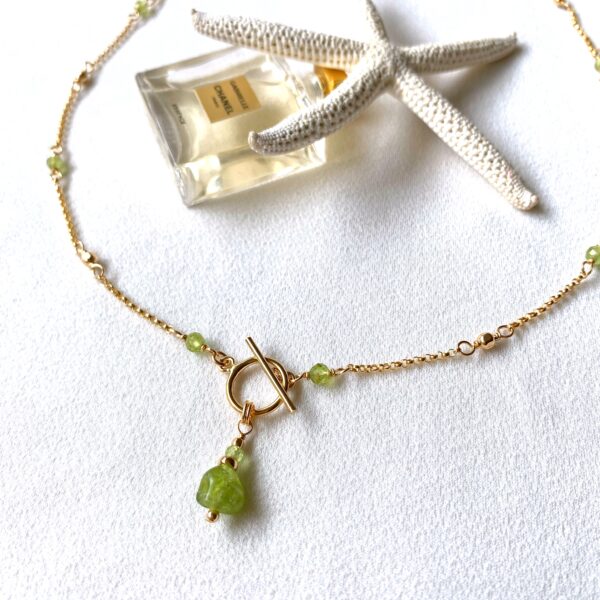 peridot necklace