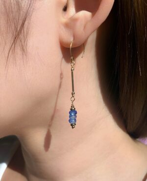 sapphire earrings