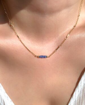 sapphire necklace