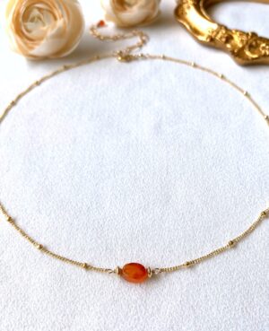 carnelian necklace