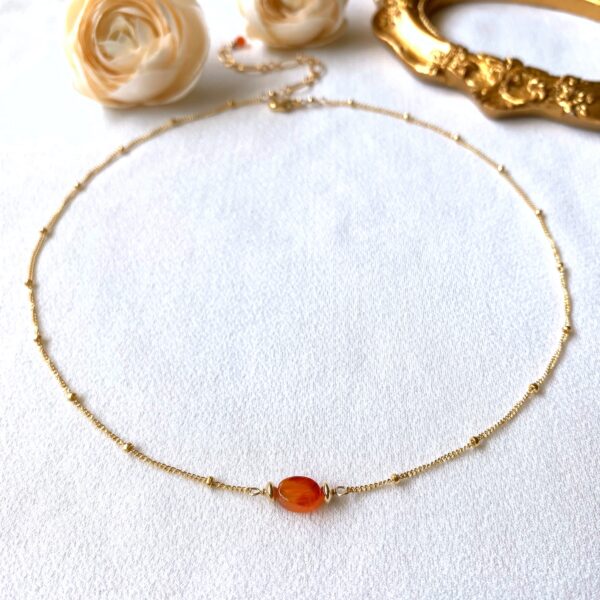 carnelian necklace