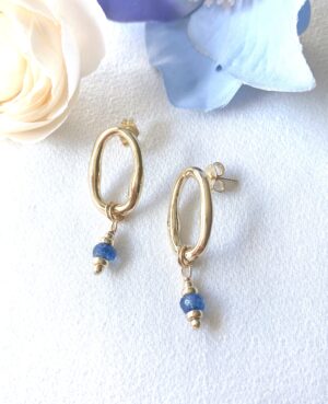 sapphire earrings