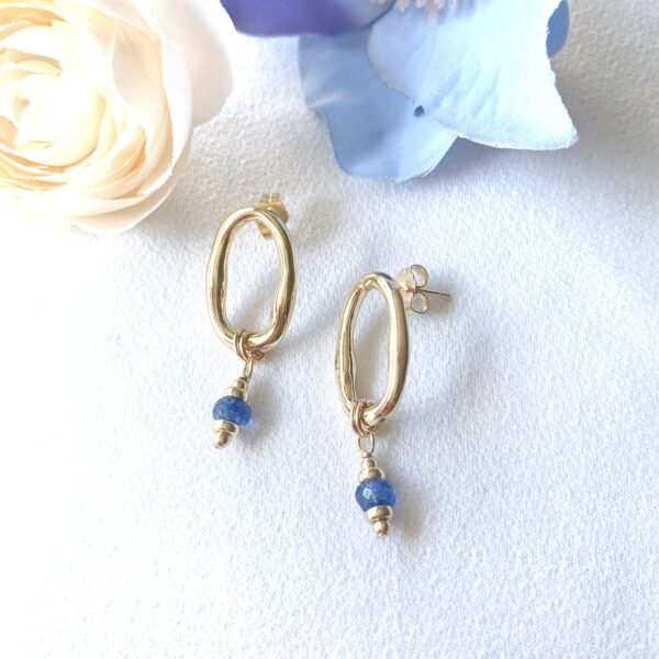 sapphire earrings