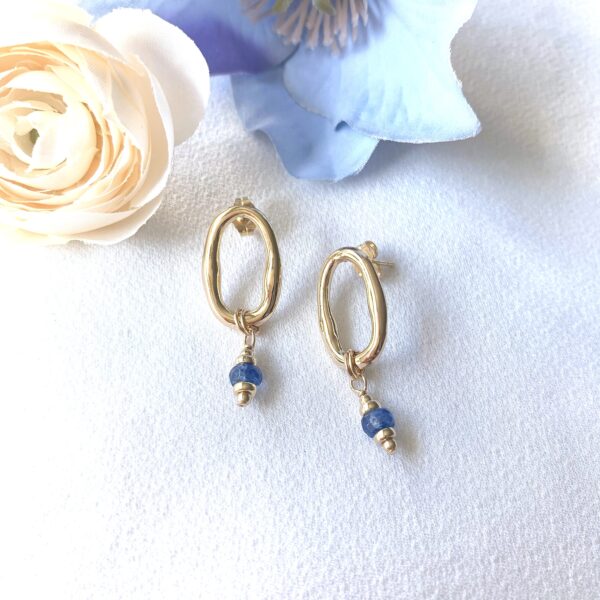 sapphire earrings