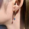 Nona sapphire earrings - Image 4