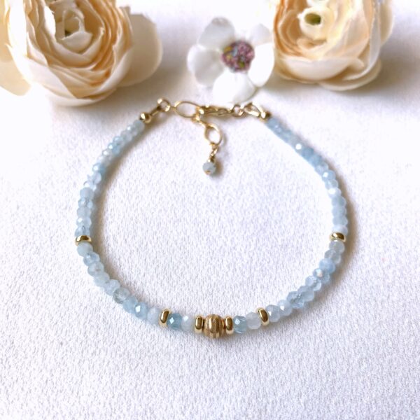 aquamarine bracelet