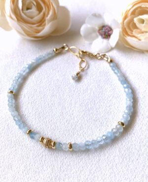 aquamarine bracelet