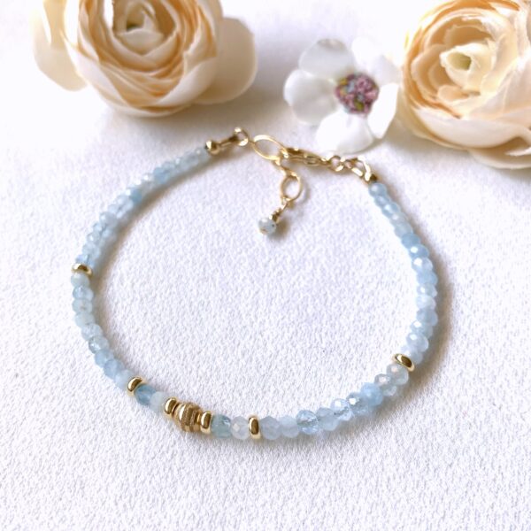 aquamarine bracelet