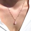 Rhodochrosite Wren necklace - Image 5