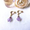 Lt.amethyst Konane earrings - Image 2