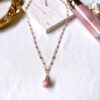 Rhodochrosite Wren necklace - Image 3