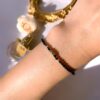 Teeny tiny black spinel beaded bracelet - Image 4