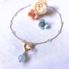 Aquamarine Aiai toggle necklace - Image 2