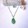 Green onyx Wren classic necklace - Image 3