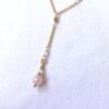 Rose quartz Carlsbad dangle necklace - Image 4