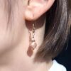 Peach moonstone Konane earrings - Image 4