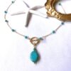 Turquoise Alai toggle necklace - Image 2