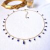 Lapin lazuli station dangle necklace - Image 3
