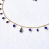 Lapin lazuli station dangle necklace - Image 4