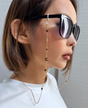 Tiger eye Lili glasses chain