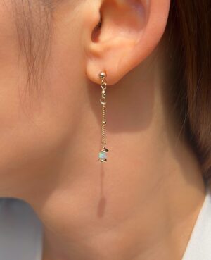 Opal huntington minimal earrings