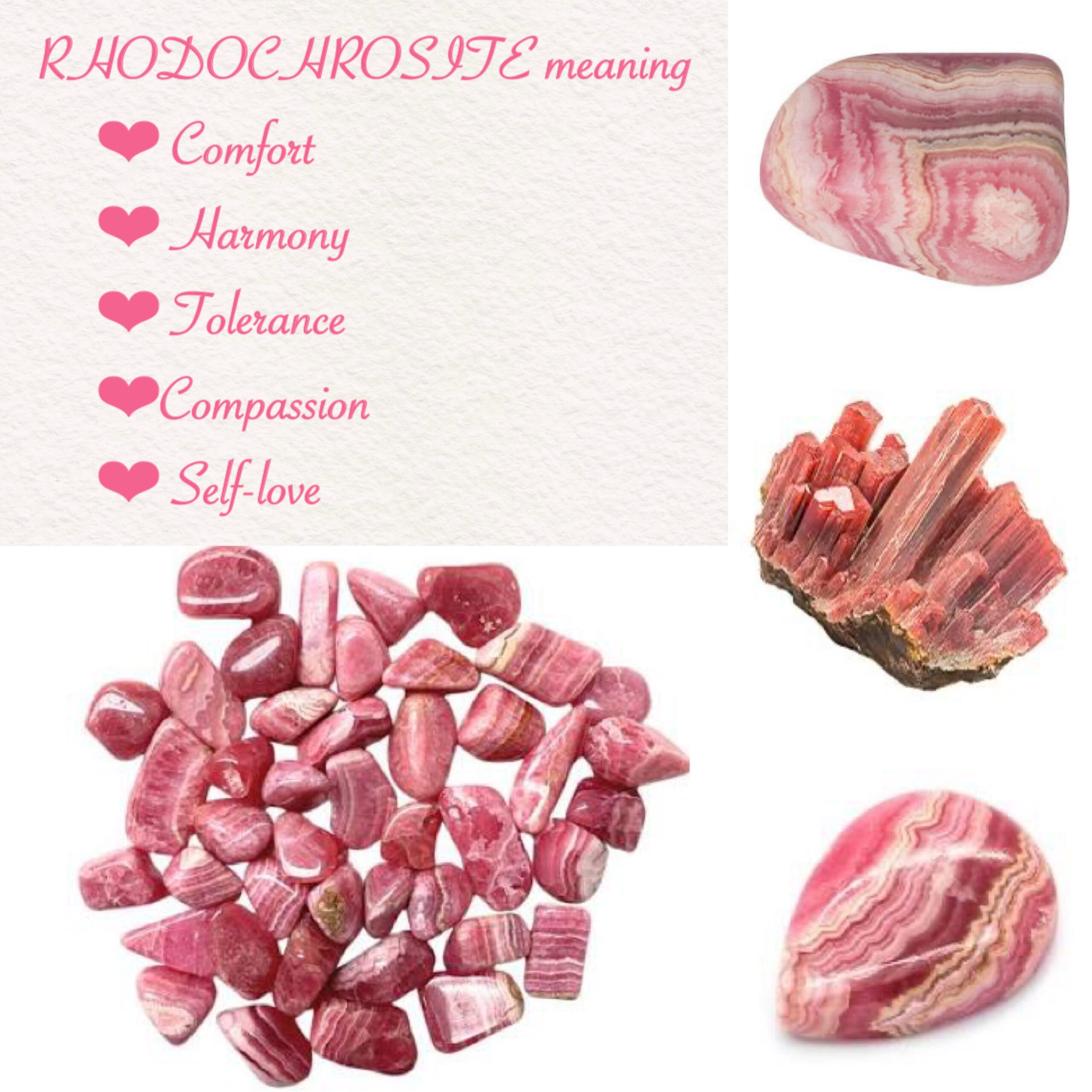 Rhodochrosite fruits dangle adjustable ring - Image 5