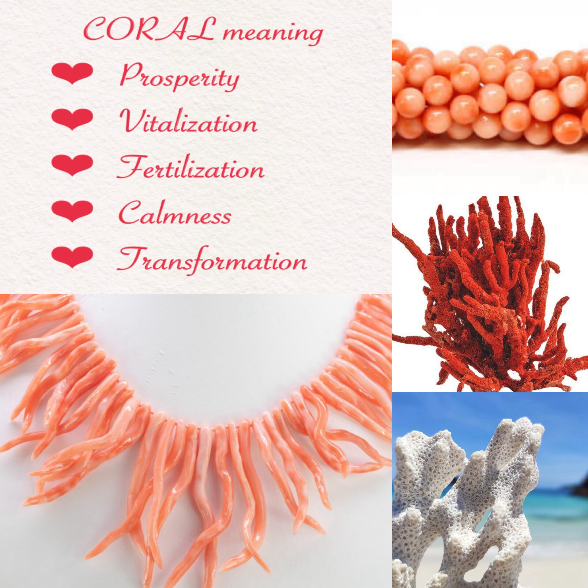 Red coral and tiny cross charm dainty necklace - Image 5